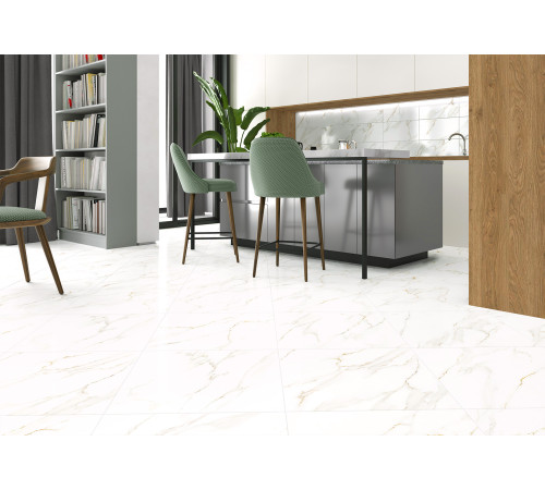 Керамогранит Alma Ceramica GFU04NVD40L Nevada 60x60 бежевый лаппатированный под мрамор
