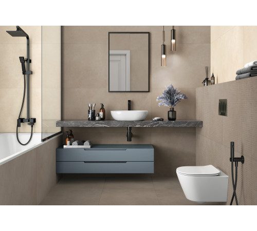 Керамогранит LCM 60120NEV18M Невел серо-коричневый / Nevel Taupe 60×120