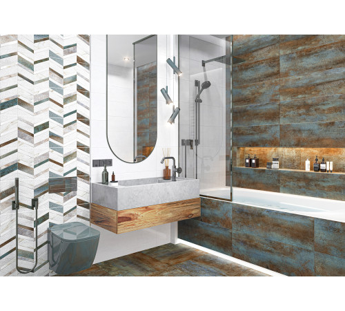Плитка настенная Oxide TWU12OXD17R 246x740x9 Глянцевая