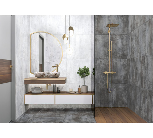 Керамогранит Alma Ceramica GFU04OXD06R Oxide 60x60 бежевый / белый сахарный под металл