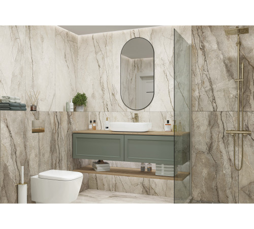 Керамогранит Delacora D12051M Oregon Ivory 60x120 слоновая кость матовый под камень / мрамор
