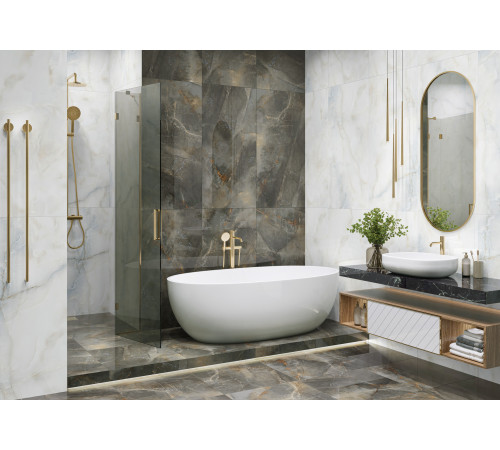 Керамогранит LCM 60120PRM21HG Premiere Stone 60x120 коричневый суперполированный под камень