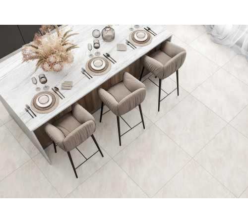 Керамогранит Alma Ceramica GFU04RLT08R Demi 60x60 светло-бежевый сахарный под камень