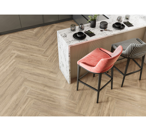 Керамогранит Delacora GP2090REL21R Realwood Marrone Sugar 20x90 коричневый рельефный под дерево
