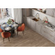 Керамогранит Delacora GP2090REL21R Realwood Marrone Sugar 20x90 коричневый рельефный под дерево