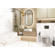 Керамогранит Alma Ceramica GFU60120RKL40R Rock Line 60x120 бежевый глазурованный матовый / противоскользящий под камень