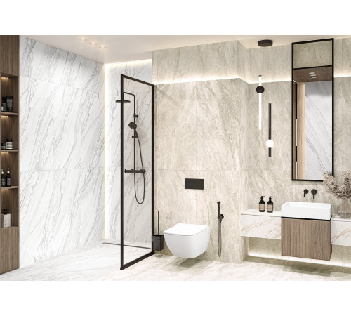 Керамогранит Delacora D12063M Roxy Beige 60x120 бежевый матовый под камень / мрамор
