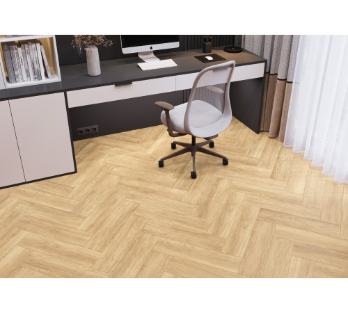 Керамогранит New Trend GP1560SAB11 Sunbau Oak Sugar 15.1x60.2 бежевый лаппатированный / рельефный под дерево