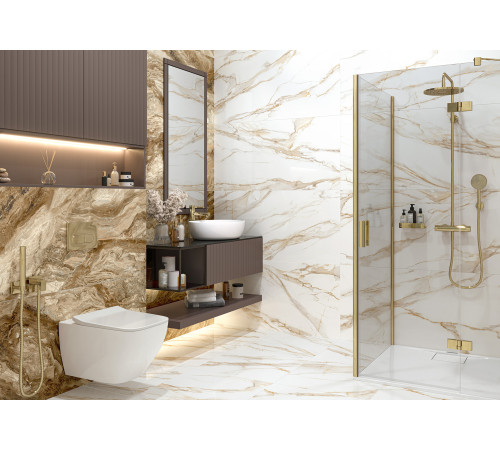Керамогранит LCM 60120SAC11P Sandy Carrara 60x120 бежевый полированный под камень