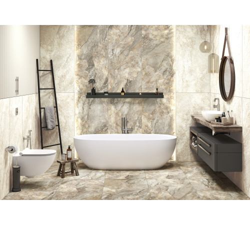 Керамогранит Delacora D30002M Slate Brown 30x60 коричневый матовый карвинг под камень