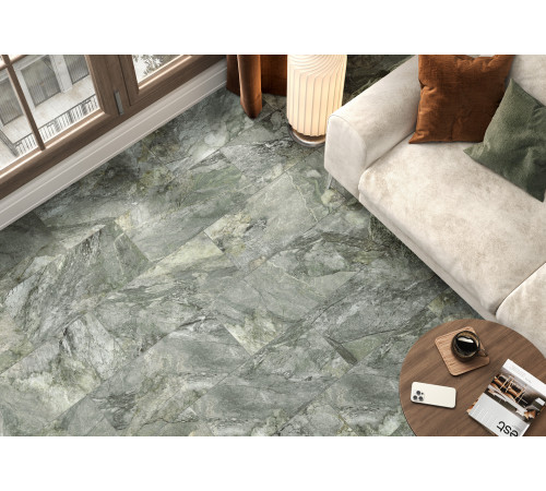 Керамогранит Delacora D30002M Slate Brown 30x60 коричневый матовый карвинг под камень