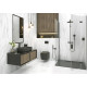 Керамогранит LCM 60120STA15P Statuario Silver 60x120 белый полированный под камень