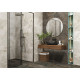Керамогранит New Trend D60223M Stoncrete Сopper 60x60 коричневый матовый / карвинг под камень