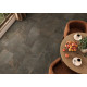 Керамогранит New Trend D60223M Stoncrete Сopper 60x60 коричневый матовый / карвинг под камень