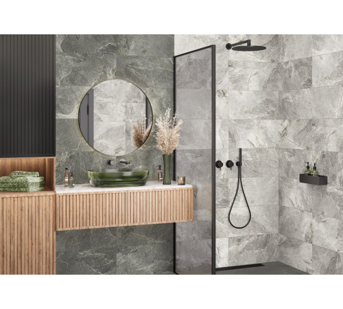 Керамогранит New Trend D60223M Stoncrete Сopper 60x60 коричневый матовый / карвинг под камень