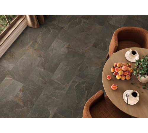 Керамогранит New Trend D60223M Stoncrete Сopper 60x60 коричневый матовый / карвинг под камень