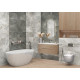 Керамогранит New Trend D60223M Stoncrete Сopper 60x60 коричневый матовый / карвинг под камень