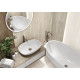 Керамогранит LCM 60120TVW01M Травертин Ворлд айвори / Travertine World Ivory 60×120