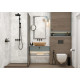 Керамогранит Delacora D30010M Tundra Gris 30x60 серый матовый карвинг под камень