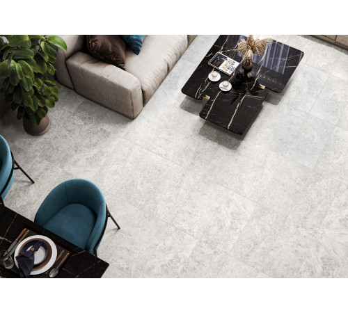 Керамогранит Delacora D30010M Tundra Gris 30x60 серый матовый карвинг под камень