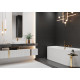 Керамогранит Alma Ceramica GFU04WIN20R Twin Black 60x60 черный матовый моноколор