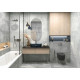 Керамогранит New Trend D60213M Walter Graphite 60x60 серый матовый / карвинг под бетон