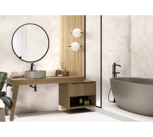 Керамогранит LCM 60120VTO11S Венто бежевый / Vento Beige 60×120