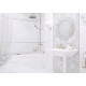 Керамогранит New Trend FT4BLR00 Blur White 41x41 белый глянцевый под камень