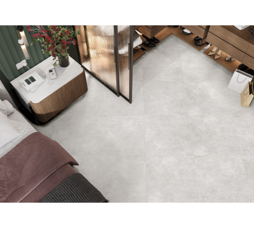 Керамогранит Alma Ceramica GFU60120UNK70R Uniko 60x120 серый матовый под бетон