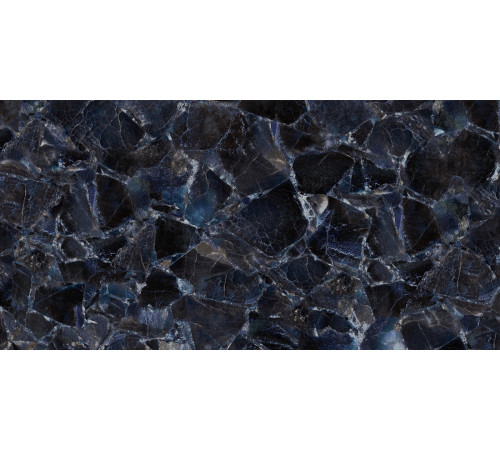 Керамогранит LCM 60120ADA23HG Adamant Blue 60x120 синий суперполированный под камень