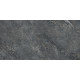 Керамогранит LCM 60120AJA99M Ajax Black 60x120 черный глазурованный матовый / карвинг под камень