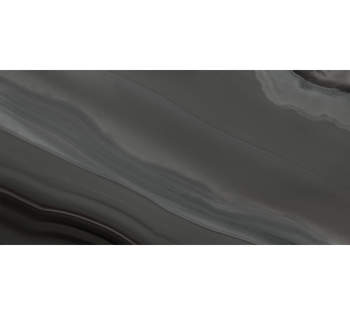 Керамогранит LCM 60120ANG25HG Angel Agate Graphite 60x120 черный суперполированный под оникс