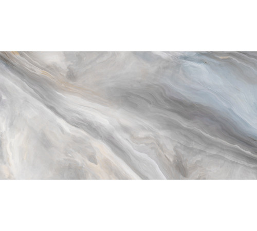 Керамогранит LCM 60120ILN18HG Illusion Smoky 60x120 серый суперполированный под оникс