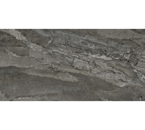 Керамогранит LCM 60120INL25P Mineral Graphite 60x120 графит полированный под камень