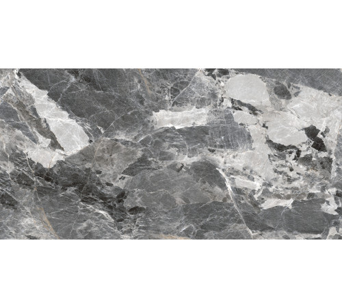 Керамогранит New Trend 60120LAA99P Lavaredo 60x120 серый полированный под камень