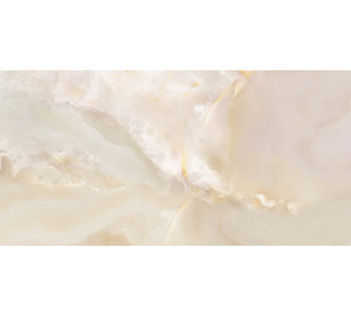 Керамогранит LCM 60120MCA01P Monaco Onyx Crema 60x120 бежевый полированный под оникс