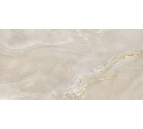 Керамогранит Delacora 60120ONB01 Onyx Breez Crema Sugar 60x120 кремовый лаппатированный под оникс
