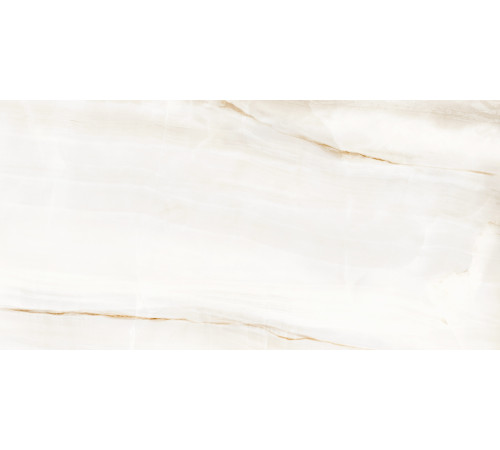 Керамогранит LCM 60120OSM00P Onyx Smoke Light 60x120 белый полированный под камень