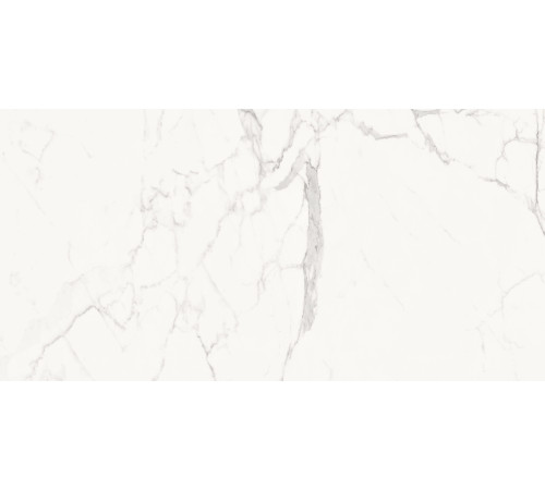 Керамогранит Delacora 60120PFC15 Porfido Carrara Sugar 60x120 белый лаппатированный под мрамор