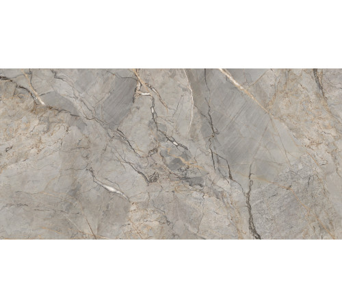 Керамогранит New Trend 60120QUA31P Quartz 60x120 серый полированный под камень