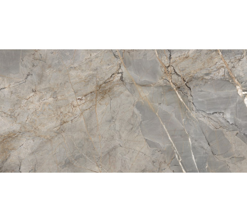 Керамогранит New Trend 60120QUA31P Quartz 60x120 серый полированный под камень
