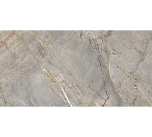 Керамогранит New Trend 60120QUA31P Quartz 60x120 серый полированный под камень
