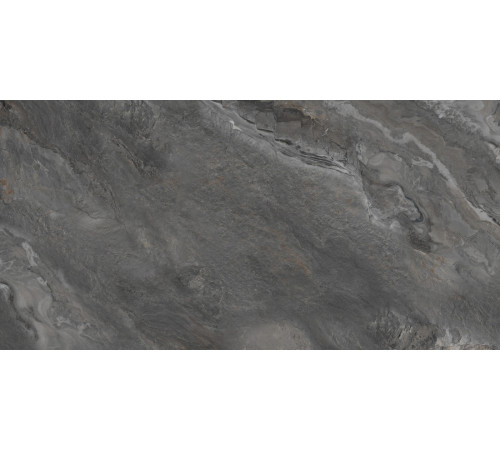 Керамогранит LCM 60120RGE25M Argenta Graphite 60x120 графит глазурованный матовый / карвинг под камень