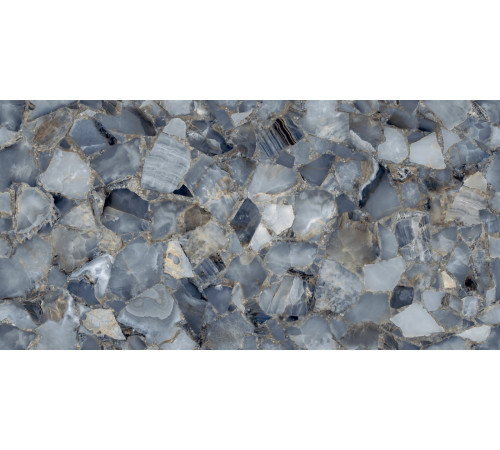 Керамогранит LCM 60120SPA13HG Sapphire Agate 60x120 синий суперполированный под агат
