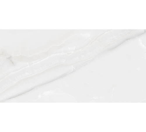 Керамогранит LCM 60120SWX00P Snow Onyx 60x120 белый полированный под камень