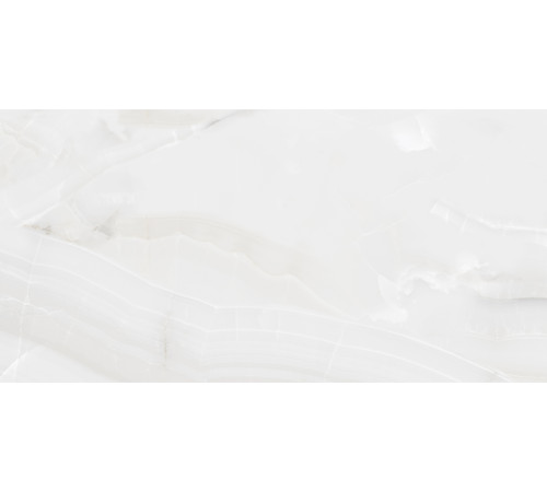 Керамогранит LCM 60120SWX00P Snow Onyx 60x120 белый полированный под камень