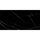 Керамогранит LCM 60120TWN99HG Twinstone Black 60x120 черный суперполированный под мрамор