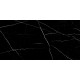 Керамогранит LCM 60120TWN99HG Twinstone Black 60x120 черный суперполированный под мрамор