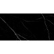 Керамогранит LCM 60120TWN99HG Twinstone Black 60x120 черный суперполированный под мрамор