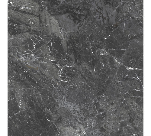 Керамогранит Delacora 6060GRY99 Greiny Dark Sugar 60x60 черный лаппатированный под камень